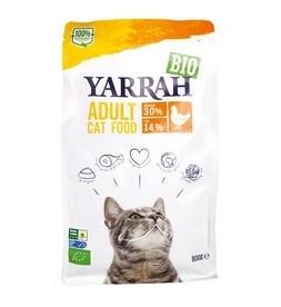 Kat adult kip brokjes van Yarrah, 6 x 800 g